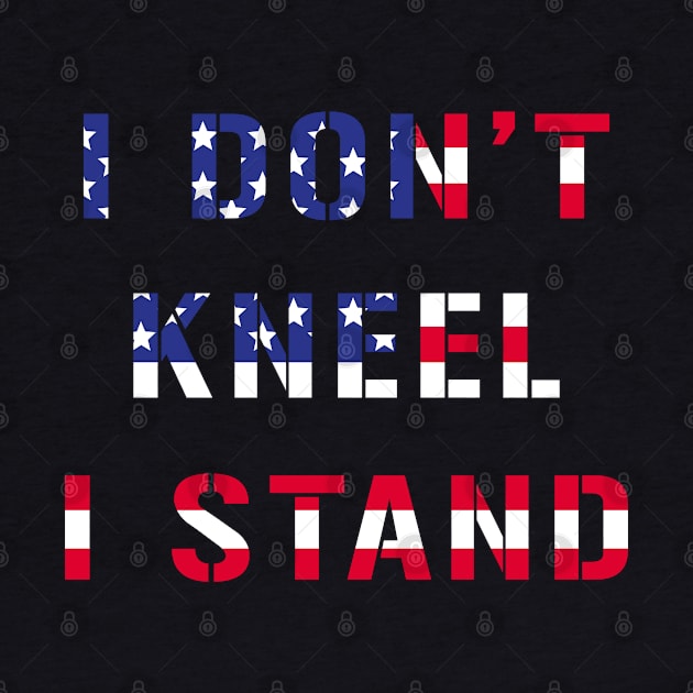 I Don't Kneel I Stand by cowyark rubbark